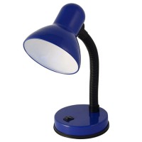LAMPA BIROU SOCLU E27 - ALBASTRU