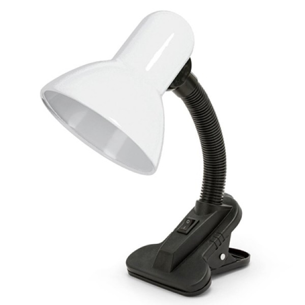 LAMPA CU PRINDERE TIP CLAMA CU SOCLU E27 - ALB/NEGRU LAMPA CU PRINDERE TIP CLAMA CU SOCLU E27 - ALB/NEGRU