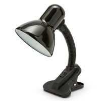 LAMPA CU PRINDERE TIP CLAMA CU SOCLU E27 - NEGRU