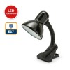 LAMPA CU PRINDERE TIP CLAMA CU SOCLU E27 - NEGRU