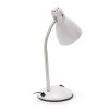 LAMPA BIROU CU SOCLU E27 - ALB