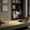 LAMPA BIROU CU SOCLU E27 - NEGRU