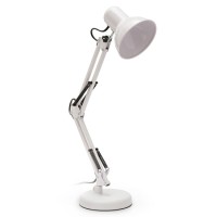 LAMPA BIROU SOCLU E27 REGLABIL  - ALB