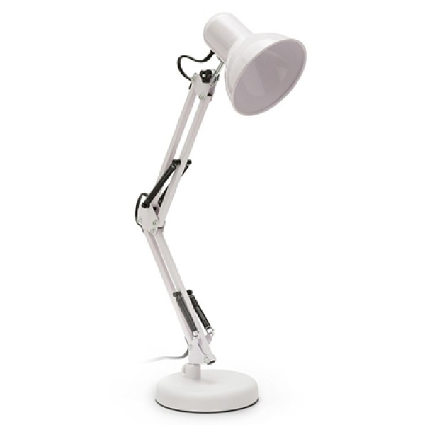 LAMPA BIROU SOCLU E27 REGLABIL  - ALB