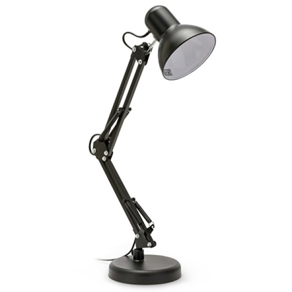 LAMPA BIROU SOCLU E27 REGLABIL  - NEGRU