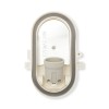 LAMPA DE PERETE/TAVAN CU SOCLU E27 IP44  - ALB