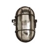 LAMPA DE PERETE/TAVAN CU SOCLU E27 IP44  - NEGRU