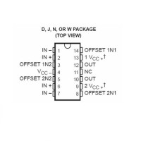 Amplificator operational dual de uz general - componente electronice