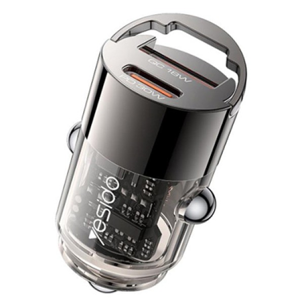 INCARCATOR AUTO PD30W USB-A SI USB-C INCARCATOR AUTO PD30W USB-A SI USB-C