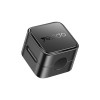 SET 4 BUC ORGANIZATOR CABLU - NEGRU