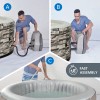 JACUZZI GONFLABIL PISCINA SPA 204X70