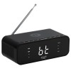 RADIO CU CEAS INCARCARE WIRELESS AD 1192 NEGRU ADLER