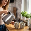 Fierbător electric 1.5l metal strix adler cu control de siguranță și performanță rapidă