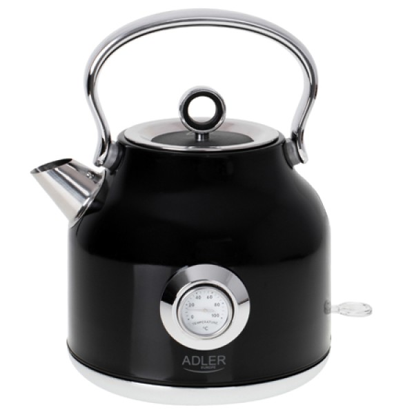 Fierbător electric strix adler 1.7l cu termometru și siguranță automată