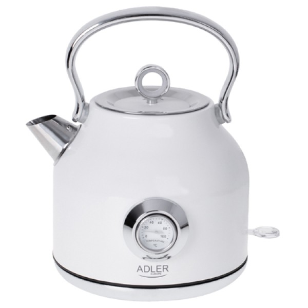 Fierbător electric 1.7l strix adler din oțel inoxidabil, 2200w, cu termometru