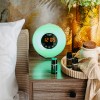 Ceas desteptator si lampa de veghe Adler, Simulare rasarit/apus, Radio FM, 6 Culori ambientale, Sunete din natura, multicolor