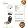 Aparat nut maker ad 3039 alb adler - 1600w, coacere rapidă