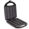 Aparat nut maker ad 3039 negru adler - 1600w, coacere rapidă