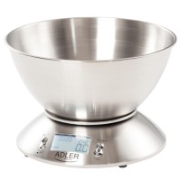 CANTAR BUCATARIE CU BOL INOX 1.8L ADLER