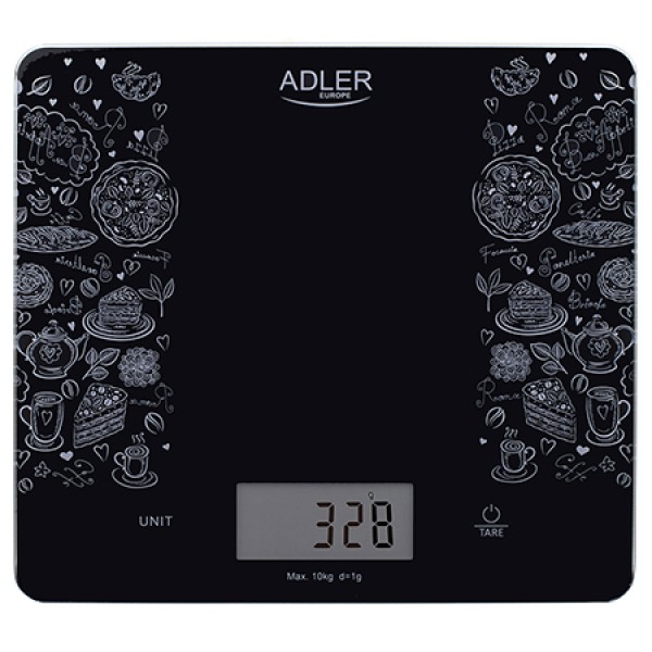 CANTAR BUCATARIE STICLA MAX 10KG AD 3171 ADLER CANTAR BUCATARIE STICLA MAX 10KG AD 3171 ADLER