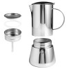 Aparat de facut cafea espresso 620ml adler - cafetieră cu supapă de siguranță