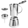 Aparat de facut cafea espresso 350ml adler - cafetieră din oțel inoxidabil