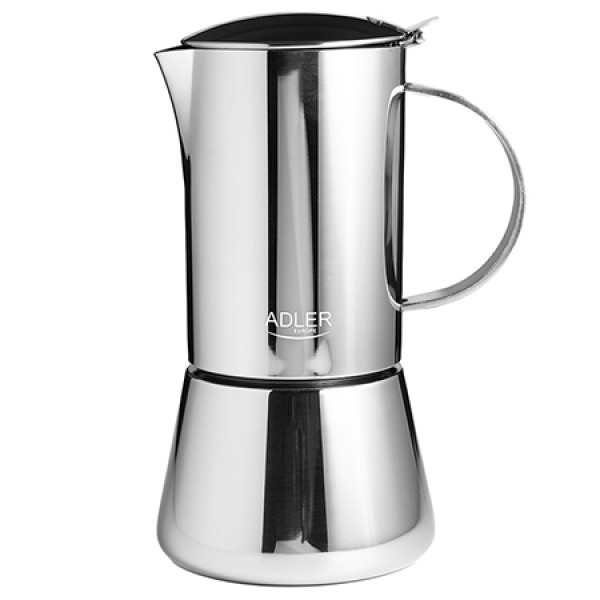 Aparat de facut cafea espresso 350ml adler - cafetieră din oțel inoxidabil