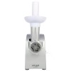 Masina electrica de tocat carne Adler, Putere 1500W, Capacitate mare de maruntire, Include 3 site si accesorii de carnati, Inox