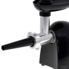 Masina electrica de tocat carne Adler, Putere maxima 1800W, 3 Site tocare, Palnie pentru carnati, Functie Reverse
