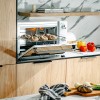 Cuptor electric de masă Adler, capacitate 48 Litri, putere 1800W, funcție convecție și rotisor, temperatură reglabilă 230°C, timer 60 min, ușă sticlă dublă, Negru