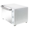 Cuptor electric de masă Adler, capacitate 48 Litri, putere 1800W, funcție convecție și rotisor, temperatură reglabilă 230°C, timer 60 min, ușă sticlă dublă, Negru