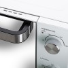 Cuptor electric de masă Adler, capacitate 48 Litri, putere 1800W, funcție convecție și rotisor, temperatură reglabilă 230°C, timer 60 min, ușă sticlă dublă, Negru