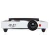 Plita electrica portabila Adler, 1 arzator, 1500W, Termostat reglabil, Diametru 18.5 cm, Protectie supraincalzire, Alb Plita electrica portabila Adler, 1 arzator, 1500W, Termostat reglabil, Diametru 18.5 cm, Protectie supraincalzire, Alb
