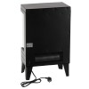 Aeroterma tip semineu electric adler ad 7755 - 2000w, efect flacără 3d