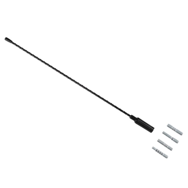 Antena auto sunker a3 - antena 42,5 cm, fibra de sticlă, 4 adaptoare Antena auto sunker a3 - antena 42,5 cm, fibra de sticlă, 4 adaptoare