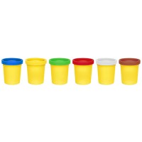 PLASTILINA 6 CULORI 40G HEROES