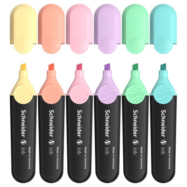 SET 6 EVIDENTIATOARE PASTEL SCHNEIDER SET 6 EVIDENTIATOARE PASTEL SCHNEIDER