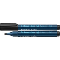 MARKER PERMANENT 130 VARF ROTUND 13MM NEGRU SCHNEIDER