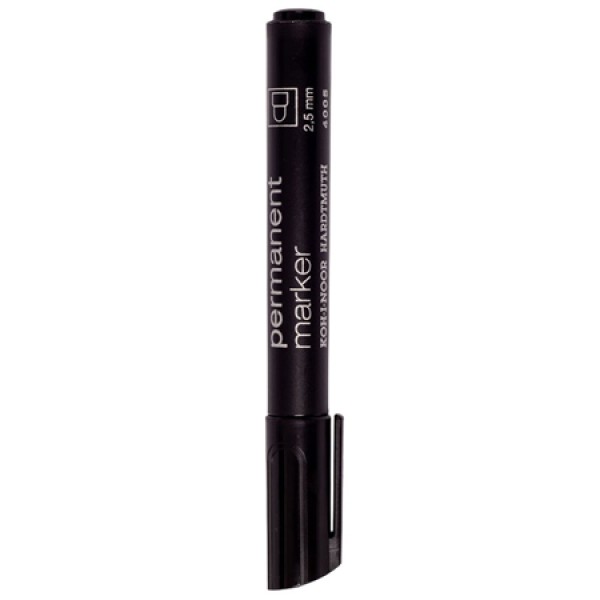 MARKER PERMANENT NEGRU VARF ROTUND 2.5 MM KOH-I-NOOR MARKER PERMANENT NEGRU VARF ROTUND 2.5 MM KOH-I-NOOR