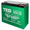 Acumulator ted 12v 25ah sla pentru echipamente electrice