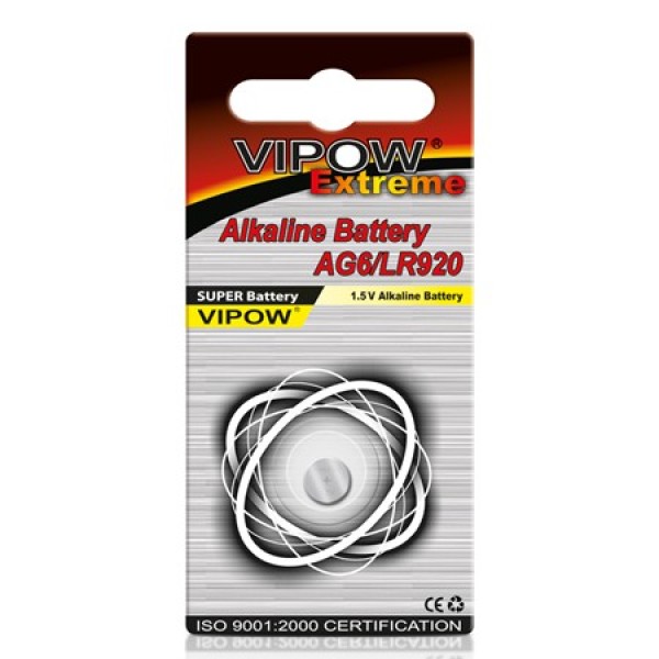 BATERIE VIPOW EXTREME AG6 1 BUC/BLISTER