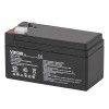 Acumulator stationar agm vrla 12v 1.3ah vipow - performanță și fiabilitate
