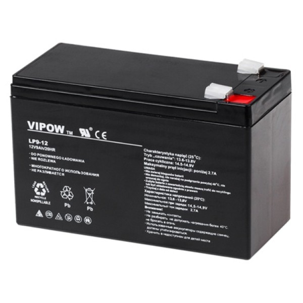 Acumulator stationar agm vrla 12v 9ah vipow - fiabilitate si performanta Acumulator stationar agm vrla 12v 9ah vipow - fiabilitate si performanta
