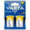 BATERIE ALCALINA ENERGY LR20 BL 2 BUC VARTA