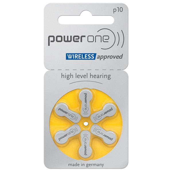 BATERII AUDITIVE POWER ONE P10 BL 6 VARTA BATERII AUDITIVE POWER ONE P10 BL 6 VARTA