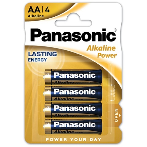 BATERIE ALCALINA LR06 AA 4B/BL PANASONIC BATERIE ALCALINA LR06 AA 4B/BL PANASONIC