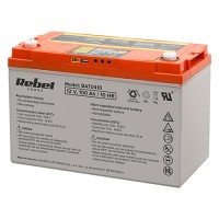 Acumulator gel plumb deep cycle 12v 100ah cu ecran digital