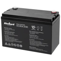 Acumulator stationar agm vrla 12v 100ah rebel - fiabilitate și performanță
