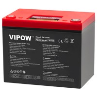 Acumulator lifepo4 60ah cu bms - 12,8v, 768wh, 6,2kg