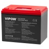 Vipow acumulator lifepo4 12v 100ah cu bluetooth și ecran lcd